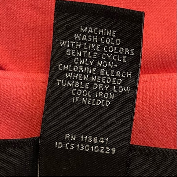 Lane Bryant Women’s Flat Front High Waisted Coral Pants Sz 14 - Picture 9 of 9